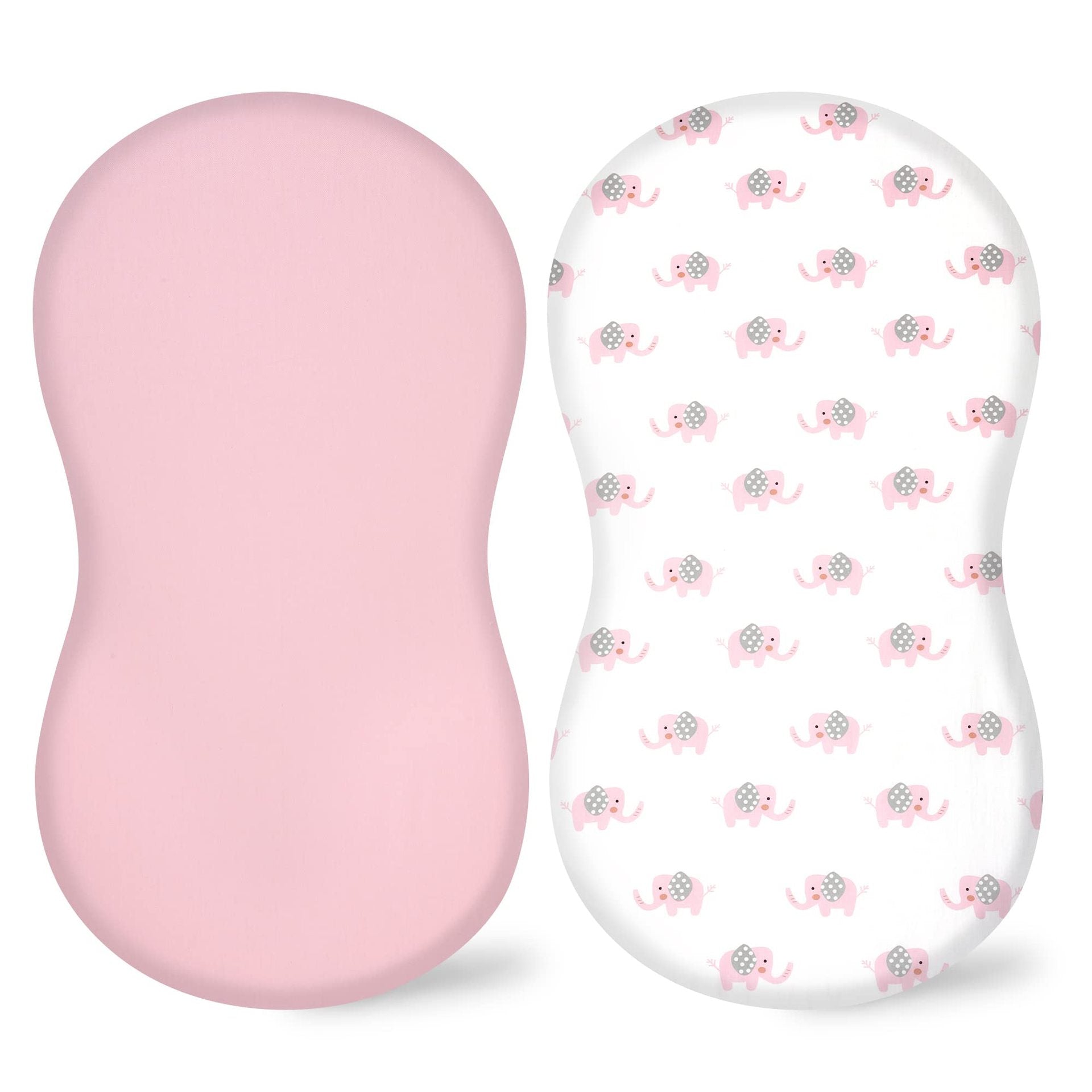 Elastic Printed Fitted Sheet for Baby Cradle & Changing Table